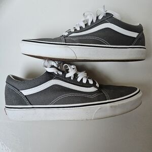 Grey Vans sneakers